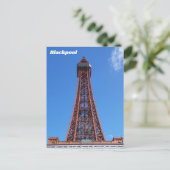 Blackpool Tower Postkarte (Stehend Vorderseite)