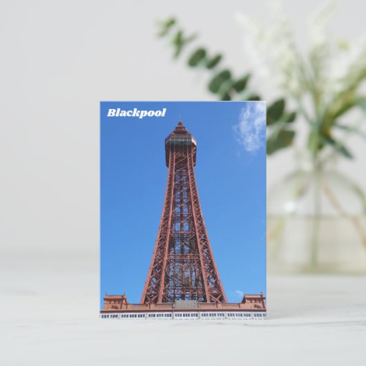 Blackpool Tower Postkarte (Stehend Vorderseite)