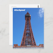 Blackpool Tower Postkarte (Vorne/Hinten)