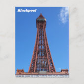Blackpool Tower Postkarte (Vorderseite)