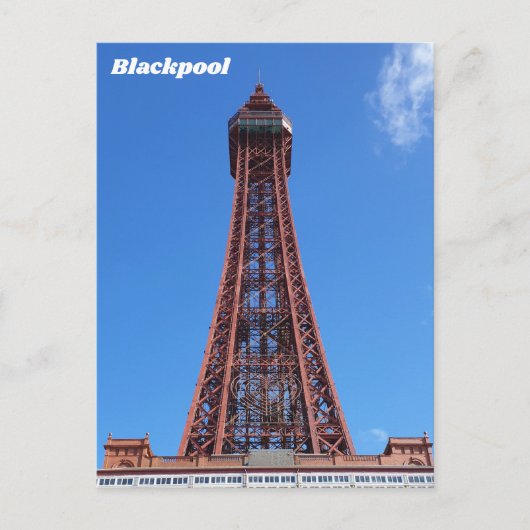 Blackpool Tower Postkarte (Vorderseite)