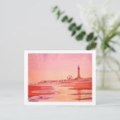 Blackpool Tower. Postkarte (Stehend Vorderseite)