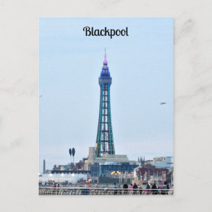 Blackpool Tower Postkarte