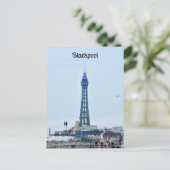 Blackpool Tower Postkarte (Stehend Vorderseite)