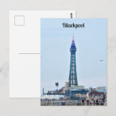 Blackpool Tower Postkarte (Vorne/Hinten)