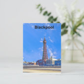Blackpool Tower Postkarte (Stehend Vorderseite)