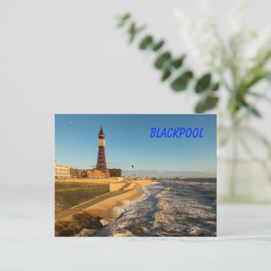 Blackpool Tower Postkarte (Stehend Vorderseite)
