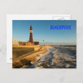Blackpool Tower Postkarte (Vorne/Hinten)