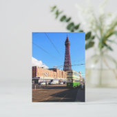 Blackpool Tower. Reise-Postkarte, 2018 Postkarte (Stehend Vorderseite)