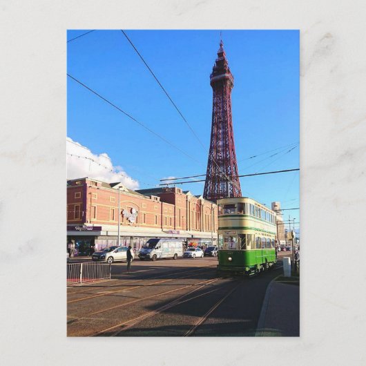 Blackpool Tower. Reise-Postkarte, 2018 Postkarte (Vorderseite)