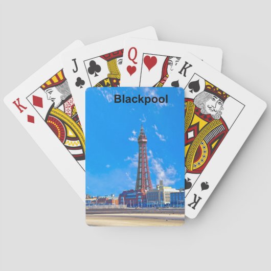 Blackpool Tower Spielkarten (Rückseite)