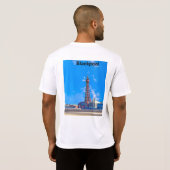 Blackpool Tower T-Shirt (Schwarz voll)