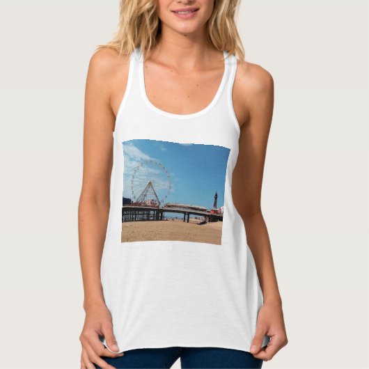 Blackpool Tower Tank Top (Vorderseite)