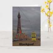 Blackpool-Turm Karte (Gelbe Blume)