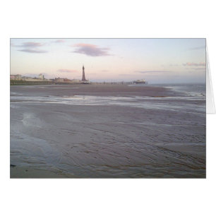 Blackpool-Turm-Karte