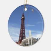 Blackpool-Turm Keramikornament (Links)