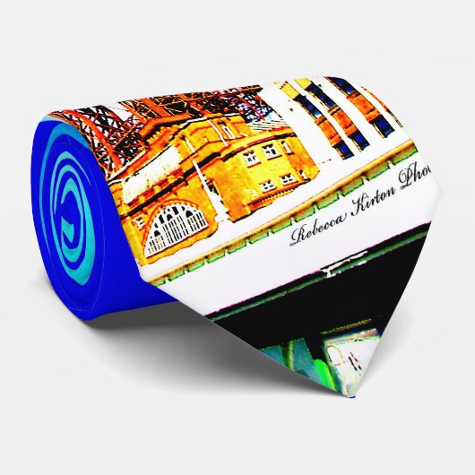 Blackpool-Turm-Krawatte Krawatte (Gerollt)