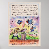 @BlackpuddleRock's irkafirka print Poster (Vorne)