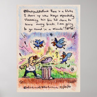 @BlackpuddleRock's irkafirka print Poster