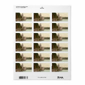 Blackrock Castle Cork Irland Adressaufkleber (Vorne)