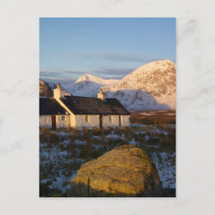 Blackrock Cottage, Glencoe, Highlands, Schottland Postkarte