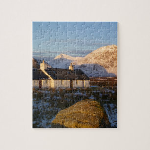 Blackrock Cottage, Glencoe, Highlands, Schottland Puzzle