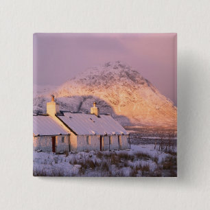 Blackrock Hütte, Glencoe, Highlands, Schottland 2 Button