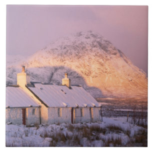 Blackrock Hütte, Glencoe, Highlands, Schottland 2 Fliese