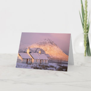 Blackrock Hütte, Glencoe, Highlands, Schottland 2 Karte