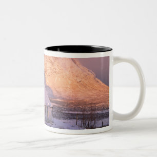 Blackrock Hütte, Glencoe, Highlands, Schottland 2 Zweifarbige Tasse
