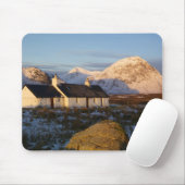 Blackrock Hütte, Glencoe, Highlands, Schottland 3 Mousepad (Mit Mouse)