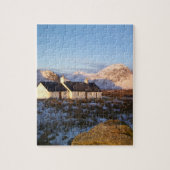 Blackrock Hütte, Glencoe, Highlands, Schottland Puzzle (Vertikal)
