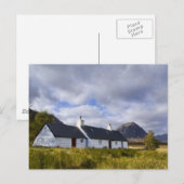 Blackrock-Hütte, Glencoe Postkarte (Vorne/Hinten)