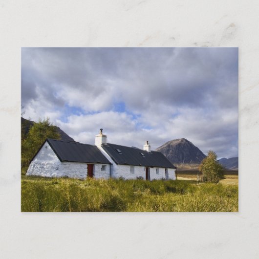 Blackrock-Hütte, Glencoe Postkarte (Vorderseite)