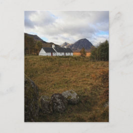 Blackrock Hütte, Glencoe, Schottland Postkarte