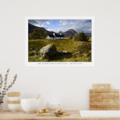 Blackrock-Hütte, Schottland Poster (Küche)