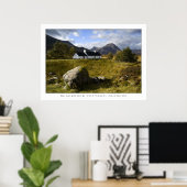 Blackrock-Hütte, Schottland Poster (Heimbüro)