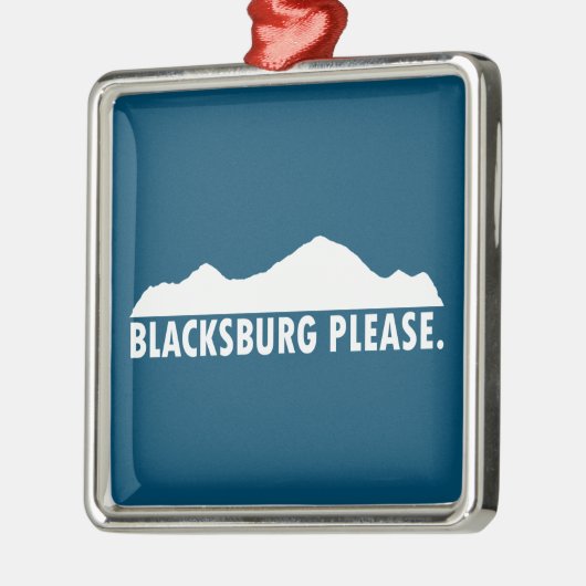 Blacksburg bitte ornament aus metall (Links)