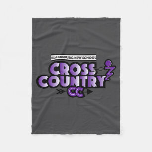 Blacksburg New School Cc Laufclub Langarmshirt  Fleecedecke