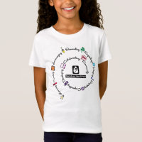 Blacksburg New School Colour Spirale T - Shirt - J