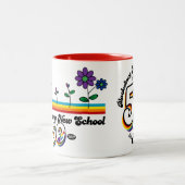 Blacksburg New School feiert 50. Tasse (Mittel)