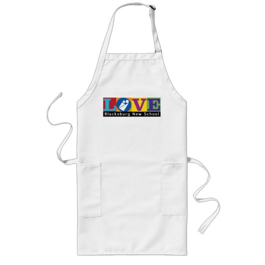 Blacksburg New School Long Apron Lange Schürze (Vorne)