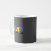 Blacksburg New School Merch Adult Slim Cut Kaffeetasse (Vorderseite Links)