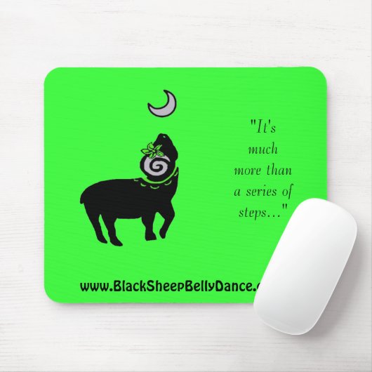 BlackSheep BellyDance Mousepad! Mousepad (Mit Mouse)