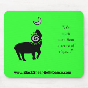 BlackSheep BellyDance Mousepad! Mousepad