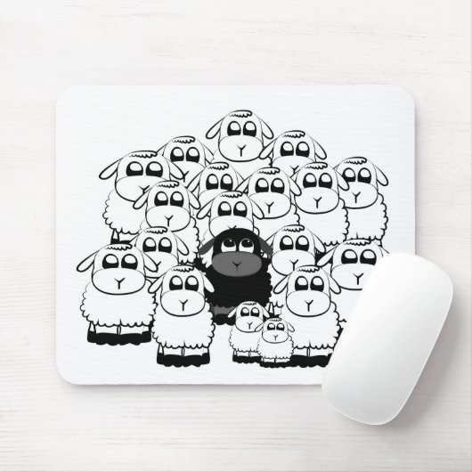 blacksheep mousepad (Mit Mouse)
