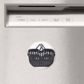 BlackShoppingBasket110511 Magnet (In Situ (Geschirrspüler))