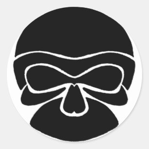BlackSkull 1 Aufkleber