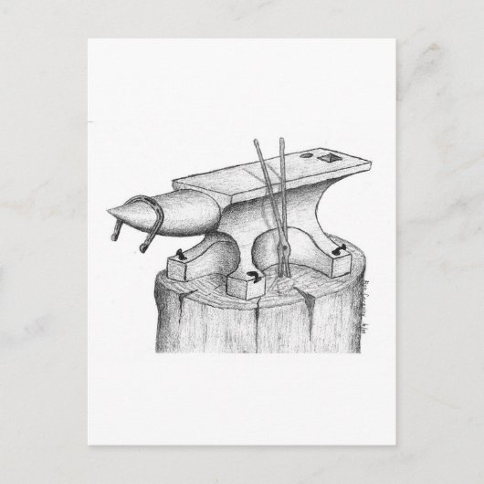 Blacksmith and Farrier Products Postkarte (Vorderseite)