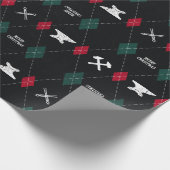 Blacksmith Christmas Wrapping Geschenkpapier (Ecke)